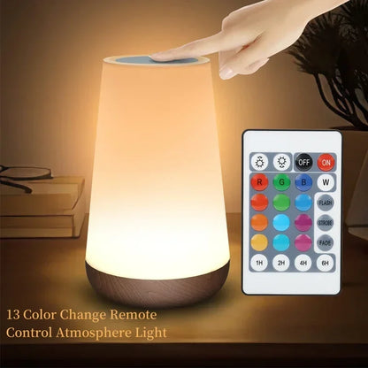 LUMINOUS COLOR CHANGING BEDSIDE LAMP