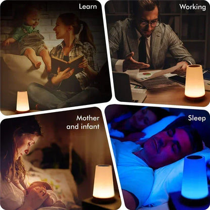 LUMINOUS COLOR CHANGING BEDSIDE LAMP